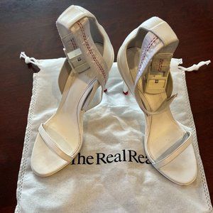 OFF-WHITE SPORTY, WHITE INDUSTRIAL STRAP SANDAL